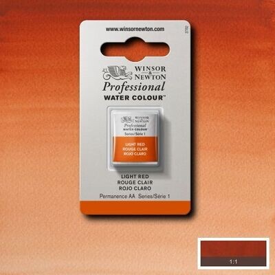 WINSOR & NEWTON ACUARELA PROFESIONAL 362 ROJO CLARO