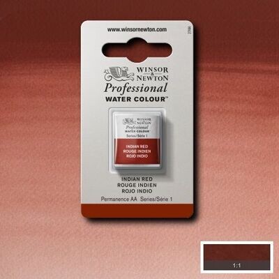 WINSOR & NEWTON ACUARELA PROFESIONAL 317 ROJO INDIO