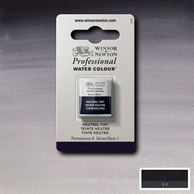 WINSOR & NEWTON ACUARELA PROFESIONAL 430 TINTE NEUTRO