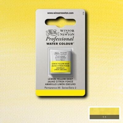 WINSOR & NEWTON ACUARELA PROFESIONAL 348 AMARILLO LIMÓN OSCURO