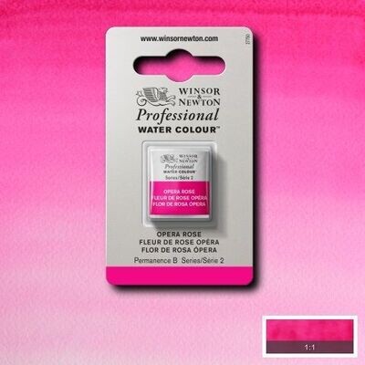 WINSOR & NEWTON ACUARELA PROFESIONAL 448 FLOR DE ROSA ÓPERA