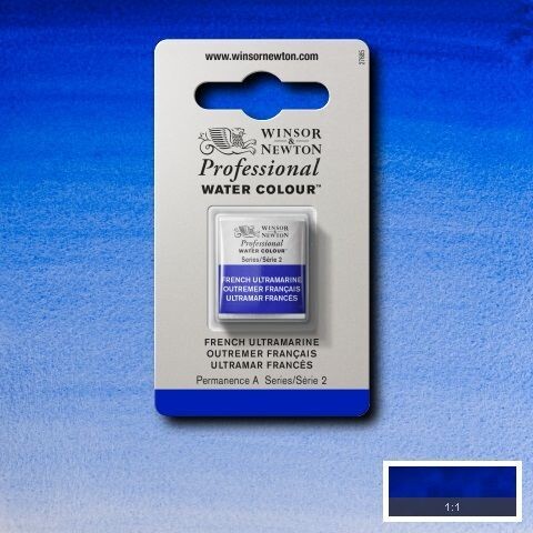 WINSOR & NEWTON ACUARELA PROFESIONAL 263 ULTRAMAR FRANCÉS