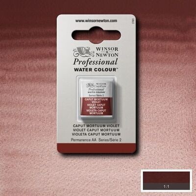 WINSOR & NEWTON ACUARELA PROFESIONAL 125 VIOLETA CAPUT MORTUUM