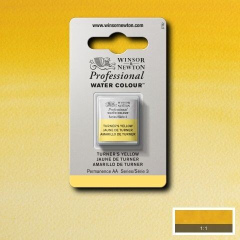 WINSOR & NEWTON ACUARELA PROFESIONAL 649 AMARILLO DE TURNER