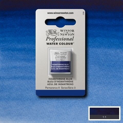 WINSOR & NEWTON ACUARELA PROFESIONAL 321 AZUL DE IDANTRENO