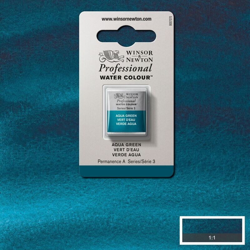 WINSOR & NEWTON ACUARELA PROFESIONAL 697 VERDE AGUA