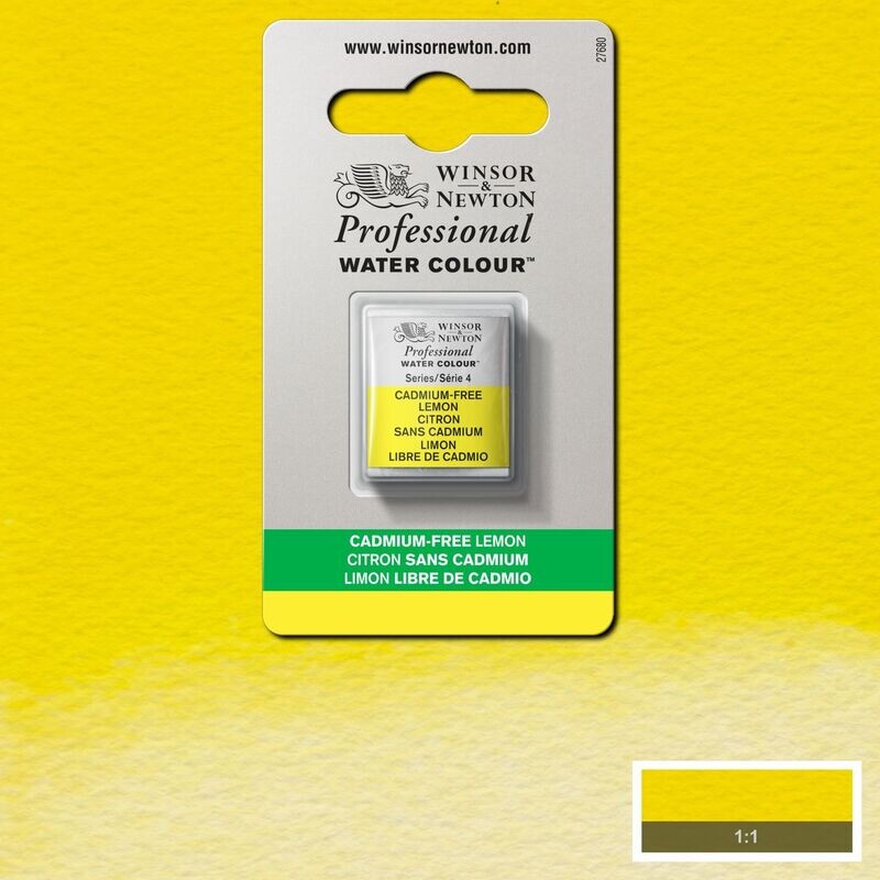 WINSOR & NEWTON ACUARELA PROFESIONAL 898 LIMÓN DE LIBRE DE CADMIO