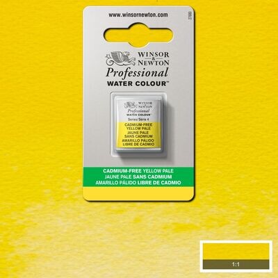 WINSOR & NEWTON ACUARELA PROFESIONAL 907 AMARILLO PÁLIDO LIBRE DE CADMIO