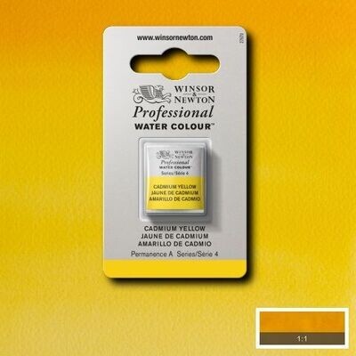 WINSOR & NEWTON ACUARELA PROFESIONAL 108 AMARILLO DE CADMIO