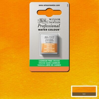WINSOR & NEWTON ACUARELA PROFESIONAL 899 NARANJA LIBRE DE CADMIO