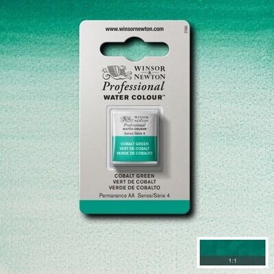 WINSOR & NEWTON ACUARELA PROFESIONAL 184 VERDE DE COBALTO