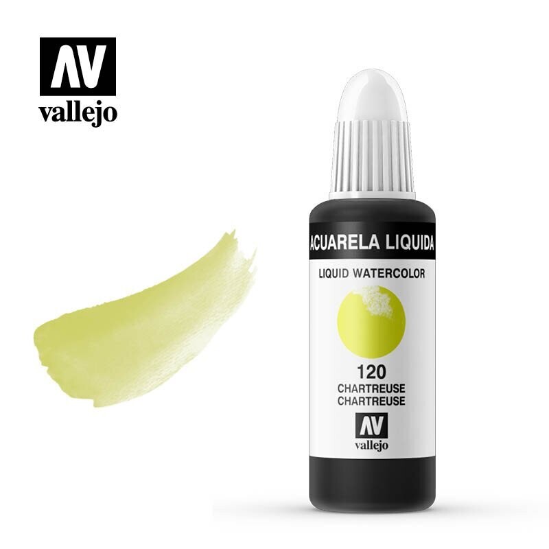 ACUARELA LÍQUIDA VALLEJO 120 CHARTREUSE