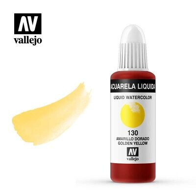 ACUARELA LÍQUIDA VALLEJO 130 AMARILLO DORADO