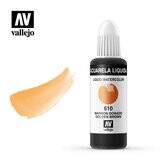 ACUARELA LÍQUIDA VALLEJO 610 MARRÓN DORADO