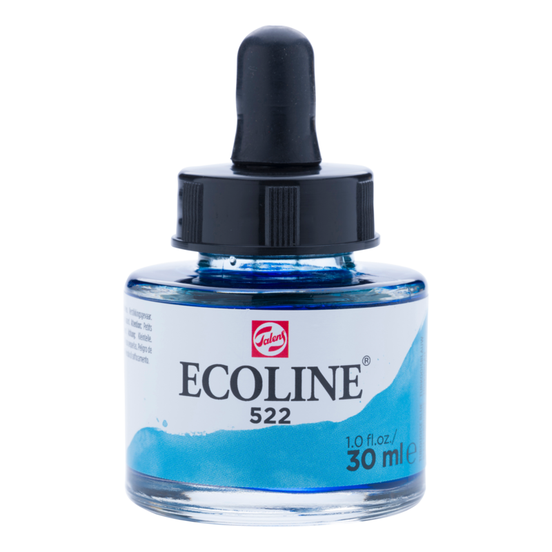 ECOLINE 522 AZUL TURQUESA