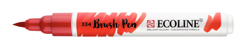 ECOLINE BRUSH PEN 334 ESCARLATA