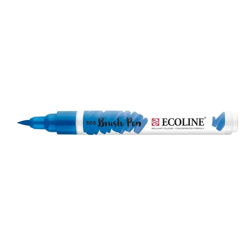 ECOLINE BRUSH PEN 505 AZUL ULTRAMAR CLARO