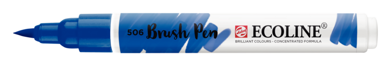 ECOLINE BRUSH PEN 506 AZUL ULTRAMAR OSCURO