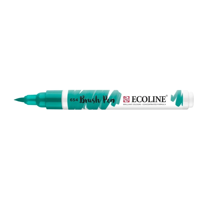 ECOLINE BRUSH PEN 654 VERDE PINO