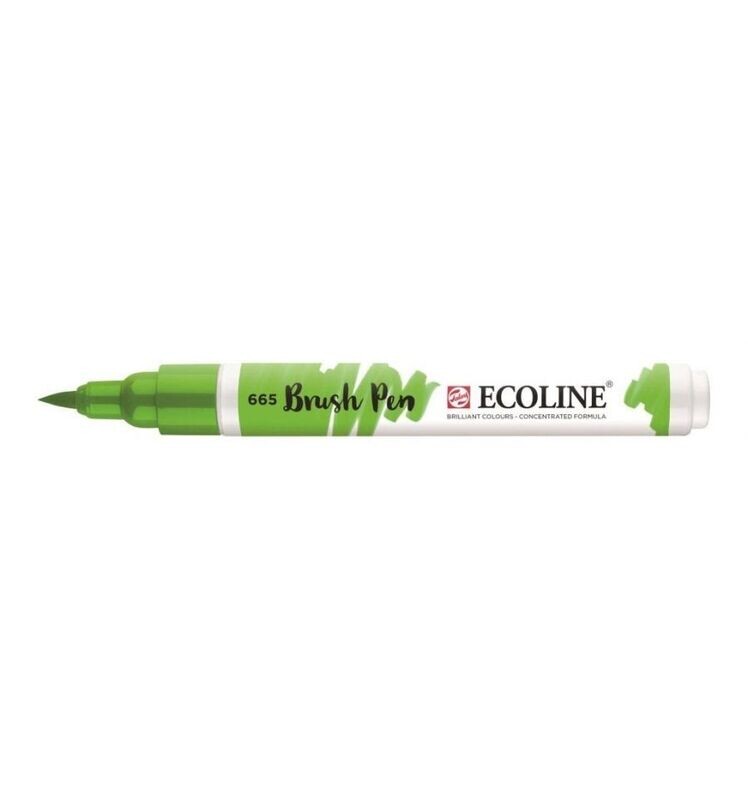 ECOLINE BRUSH PEN 665 VERDE PRIMAVERA
