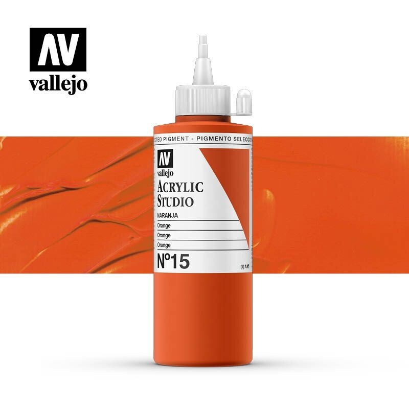 ACRÍLICO ESTUDIO VALLEJO 015 NARANJA