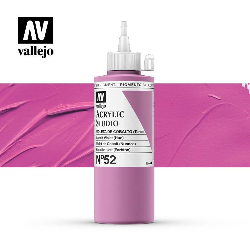 ACRÍLICO ESTUDIO VALLEJO 052 VIOLETA COBALTO (TONO)