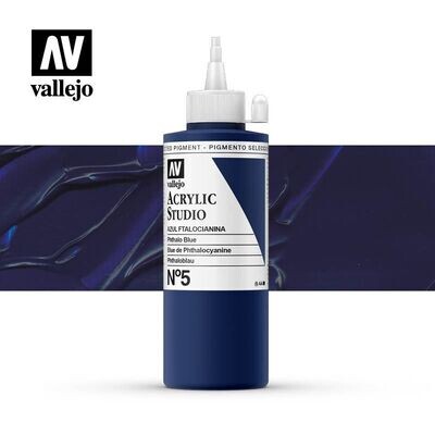 ACRÍLICO ESTUDIO VALLEJO 005 AZUL FTALOCIANINA