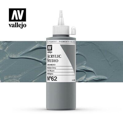 ACRÍLICO ESTUDIO VALLEJO 062 GRIS MEDIO