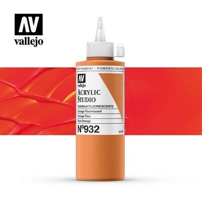 ACRÍLICO ESTUDIO VALLEJO 932 NARANJA FLUORESCENTE