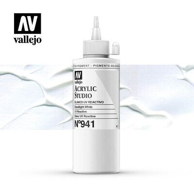 ACRÍLICO ESTUDIO VALLEJO 941 BLANCO UV REACTIVE