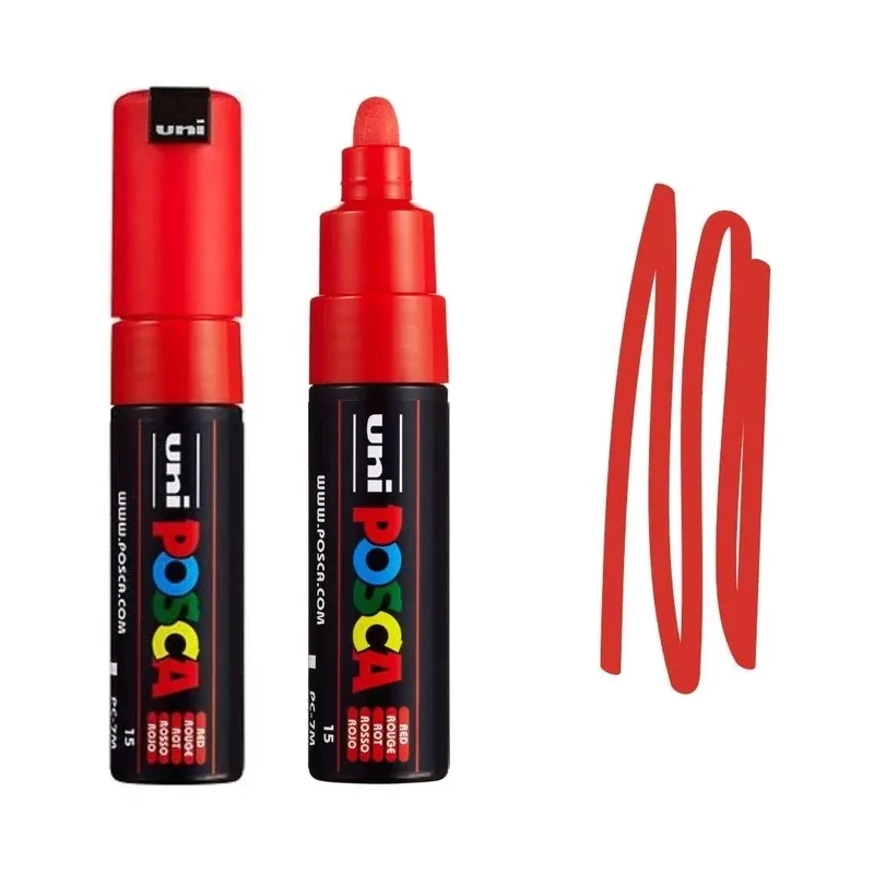 POSCA PC7M ROJO 15