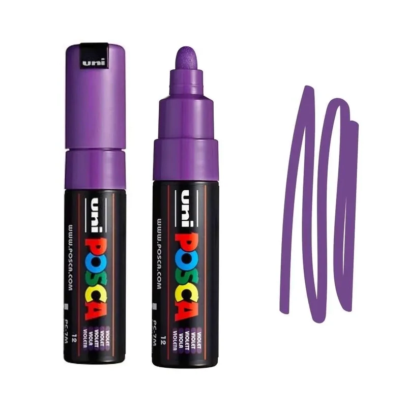 POSCA PC7M VIOLETA 12