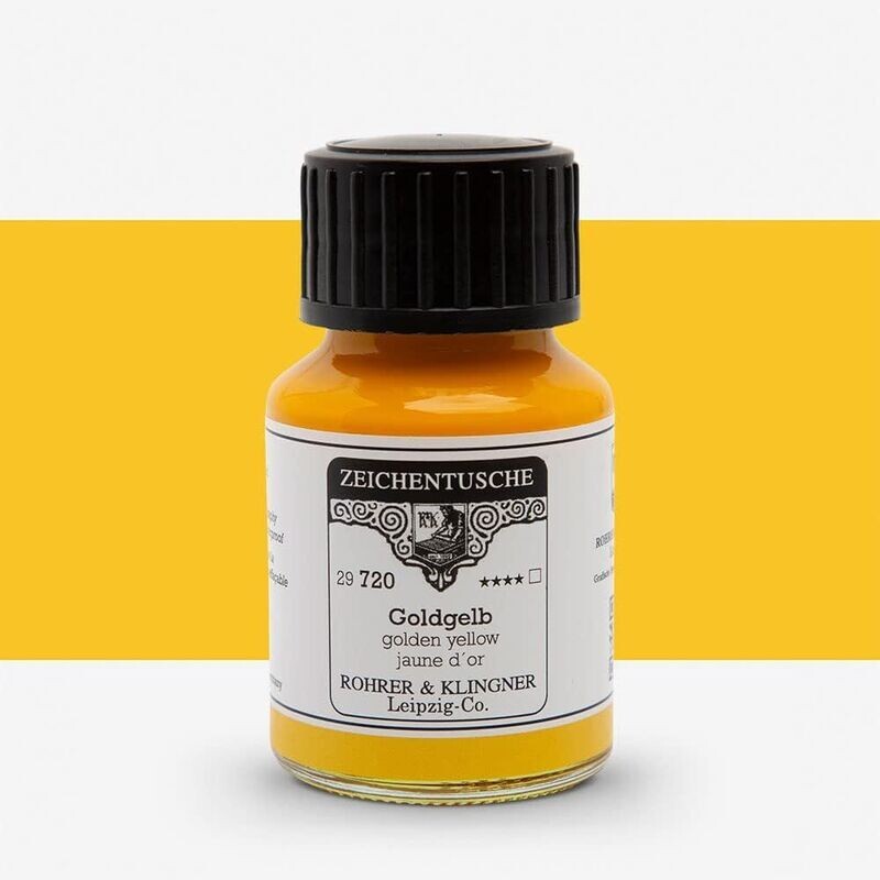 ROHRER & KLINGNER TINTA AMARILLO ORO 720