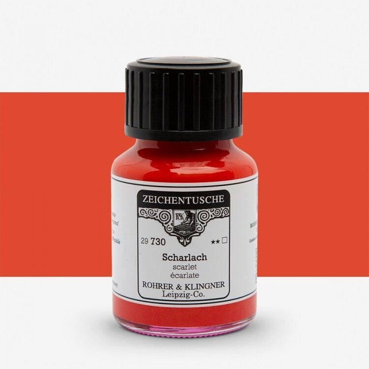 ROHRER & KLINGNER TINTA ESCARLATA 730