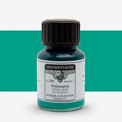 ROHRER & KLINGNER TINTA VERDE PHTALO 750