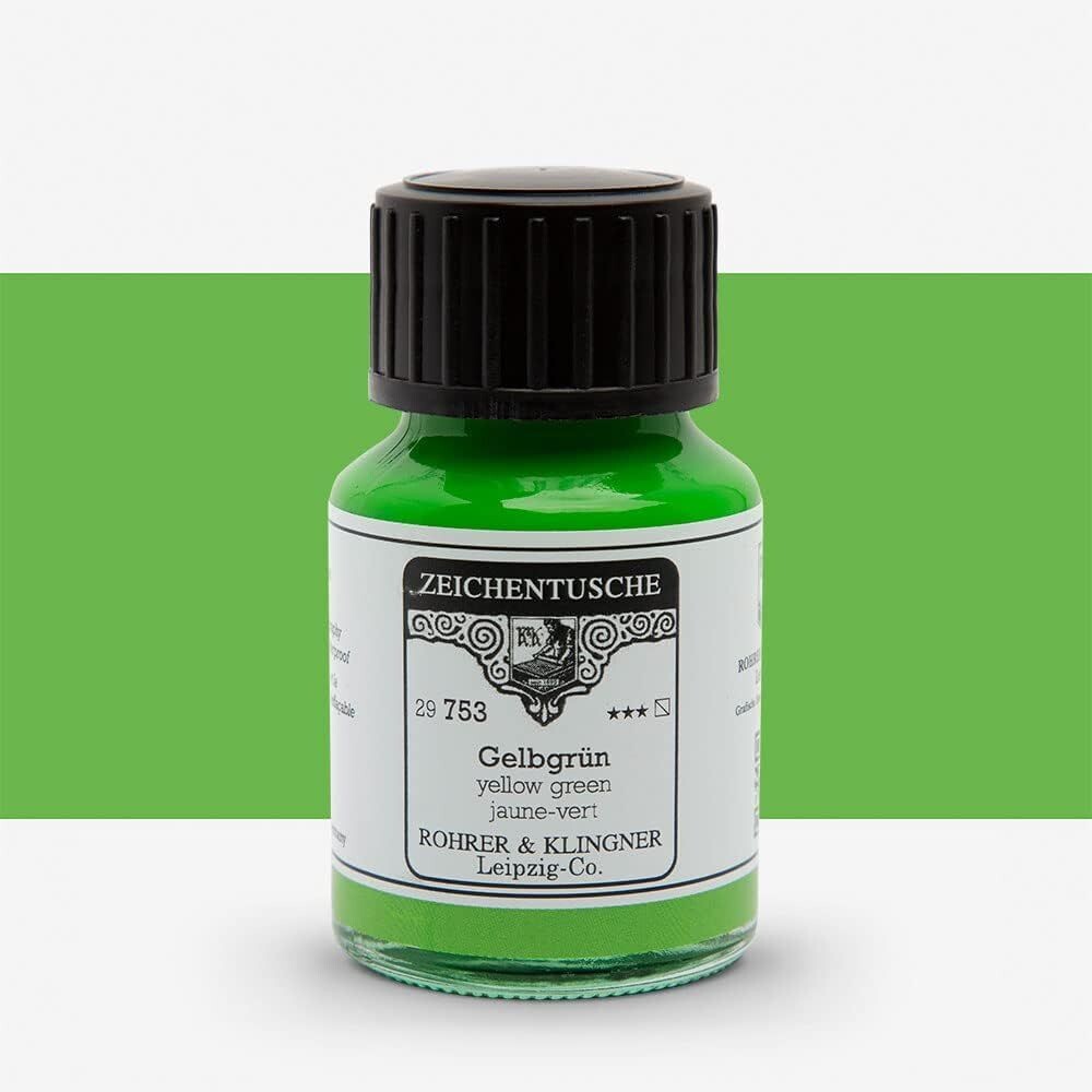 ROHRER & KLINGNER TINTA VERDE AMARILLO  753