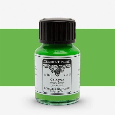 ROHRER & KLINGNER TINTA VERDE AMARILLO  753