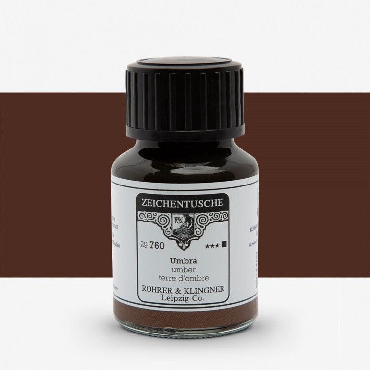 ROHRER & KLINGNER TINTA TIERRA DE SOMBRA NATURAL 760