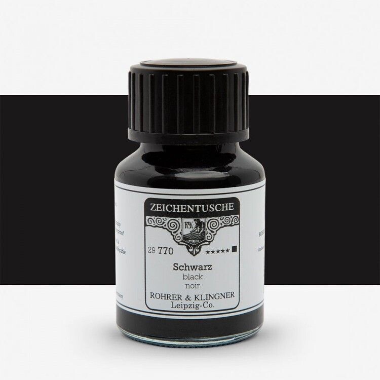 ROHRER & KLINGNER TINTA NEGRO 770