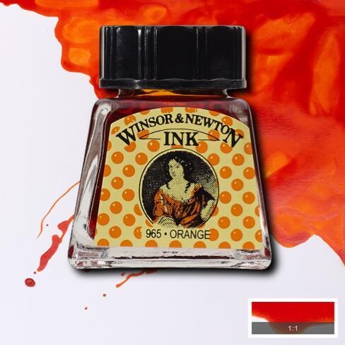 WINSOR & NEWTON TINTA NARANJA 449