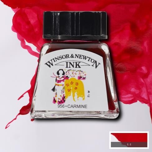 WINSOR & NEWTON TINTA CARMÍN 127