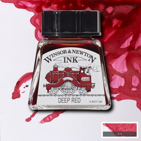 WINSOR & NEWTON TINTA ROJO OSCURO 227