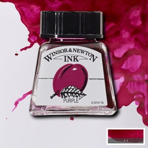WINSOR & NEWTON TINTA PÚRPURA 542