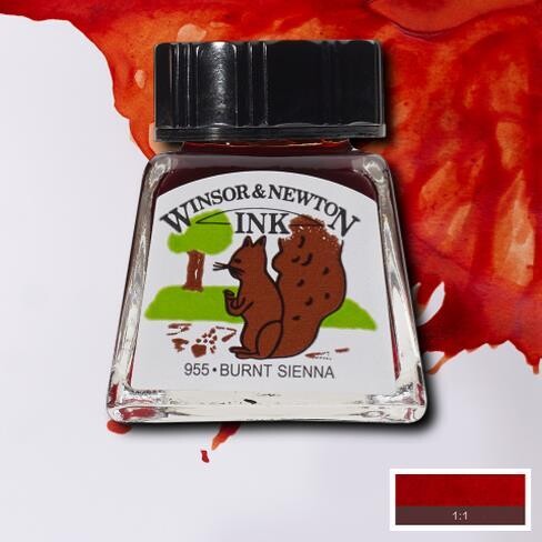 WINSOR & NEWTON TINTA SIENA TOSTADA 074