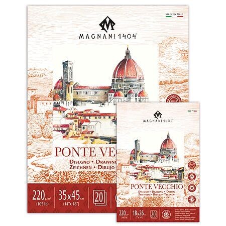 MAGNANI 1404 PONTEVECHIO PAPEL DE DIBUJO