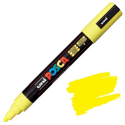 POSCA PC5M AMARILLO 2