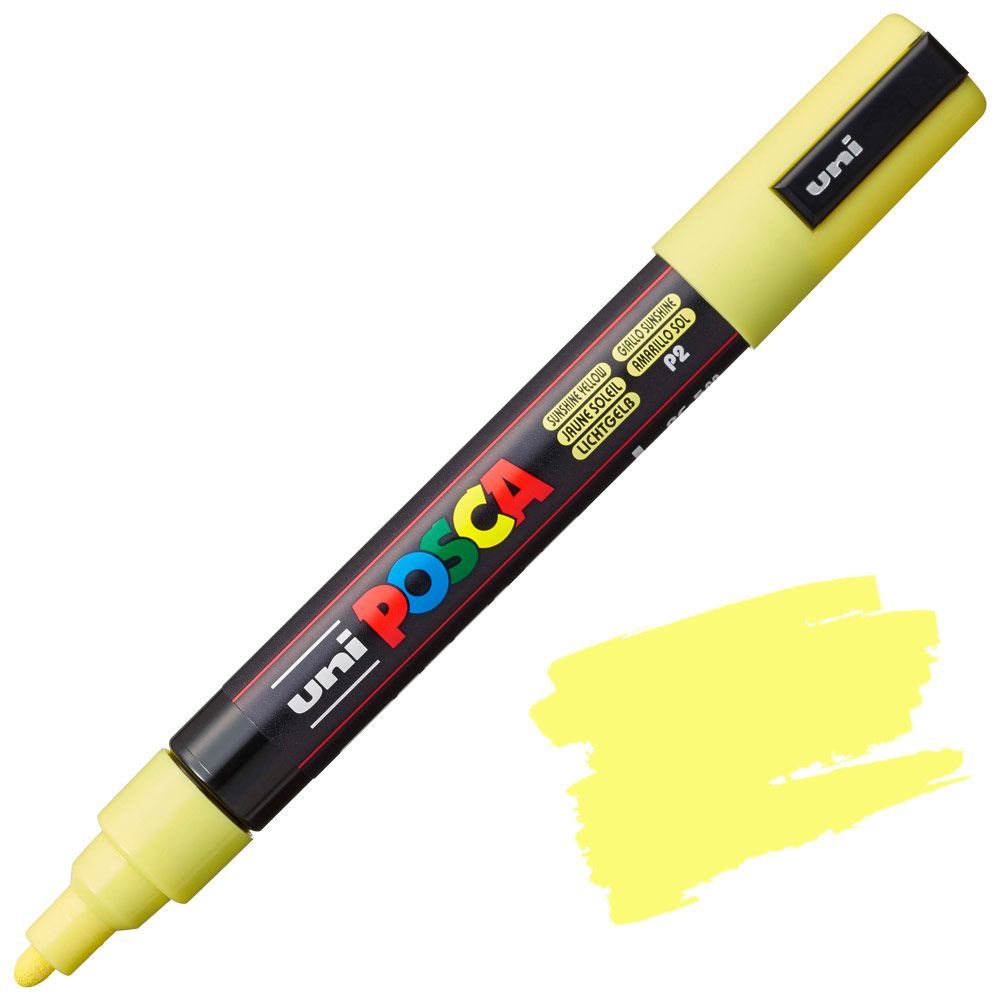 POSCA PC5M AMARILLO SOL P2