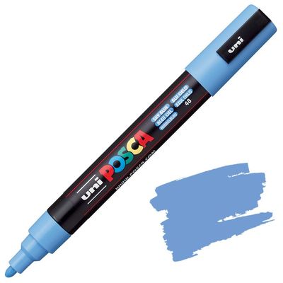 POSCA PC5M AZUL CIELO 48