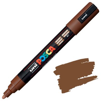 POSCA PC5M MARRÓN 21