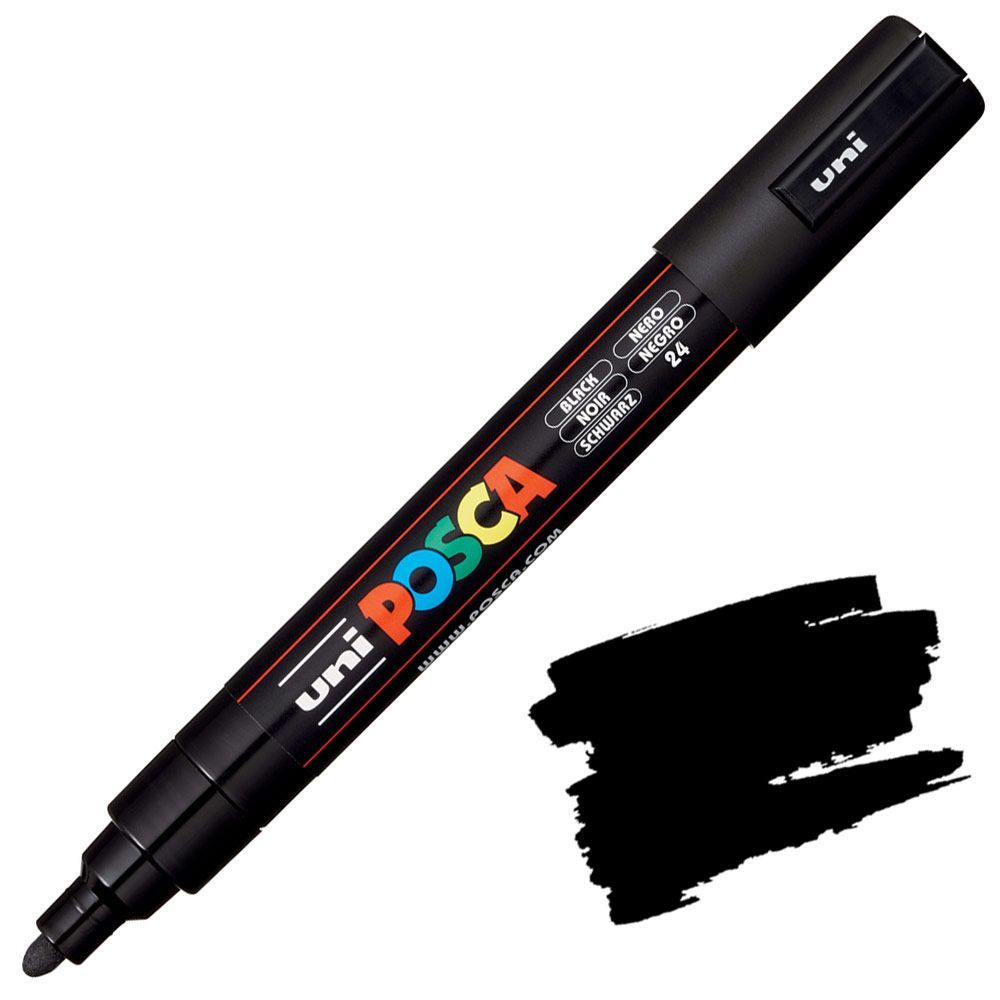 POSCA PC5M NEGRO 24